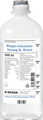 Ringer Lösung B Braun Ecoflac Plus 10X500 ml Infusionslösung