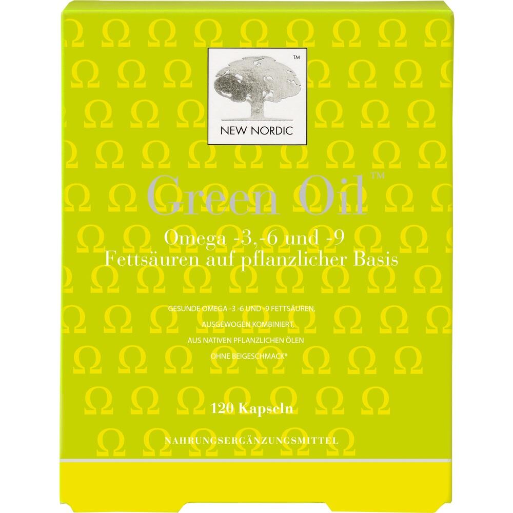 NEW NORDIC Green Oil 120 St Kapseln