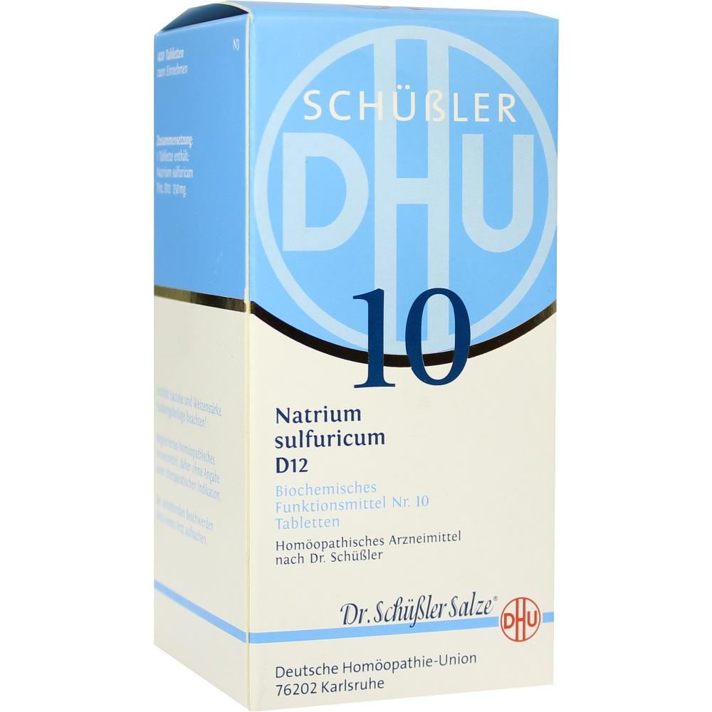 DHU Schüßler-Salz Nr. 10 Natrium sulfuricum D12 420 St Tabletten