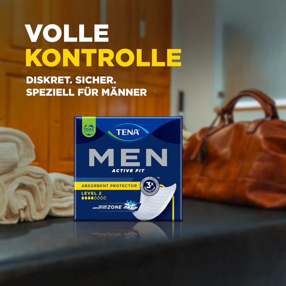 TENA MEN ACTIVE FIT LEVEL 2 Inkontinenzeinlagen 20 St