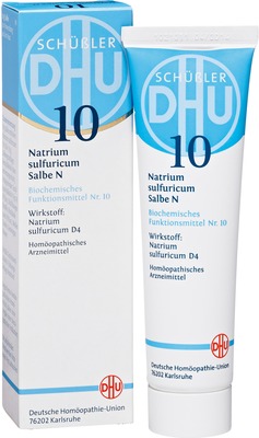 DHU Nr. 10 Natrium sulfuricum N D 4 Salbe 50 g Salbe