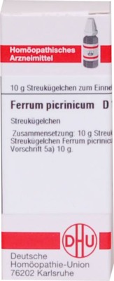 FERRUM PICRINICUM D 12 Globuli 10 g Globuli
