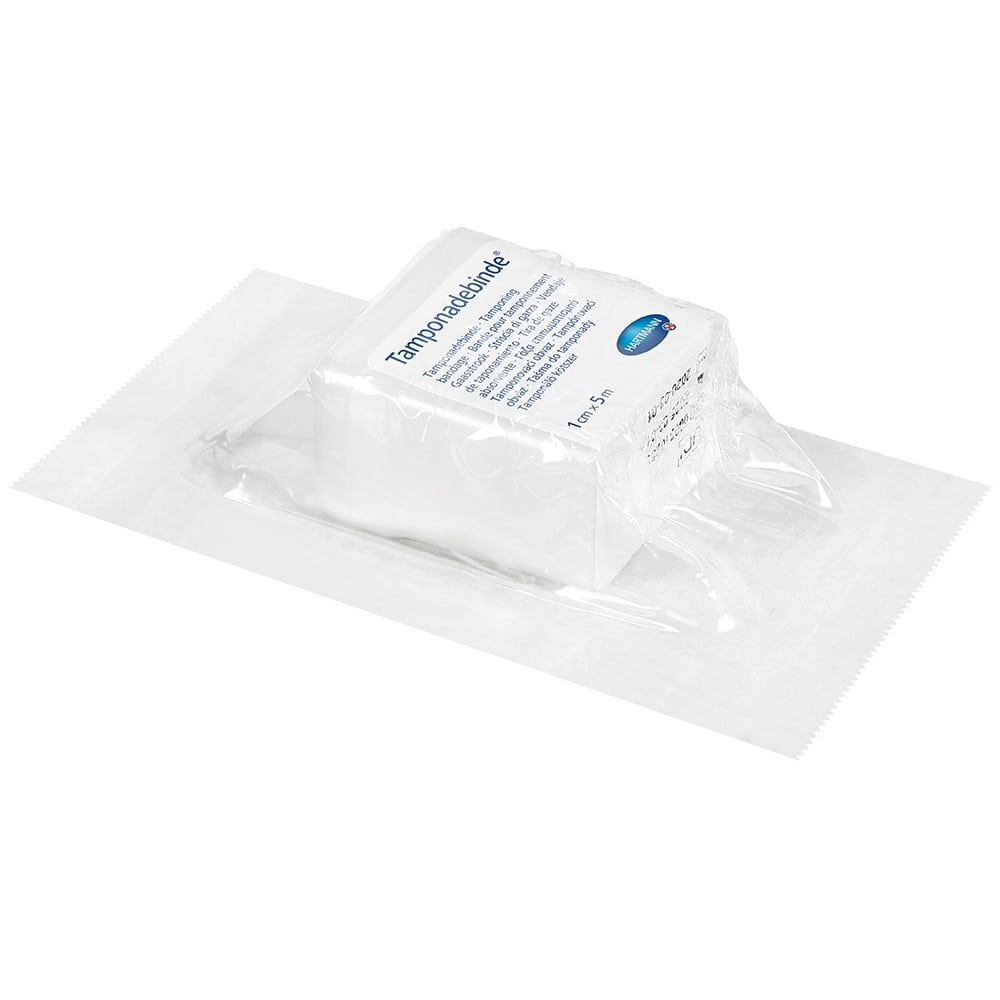 TAMPONADEBINDE 1 cmx5 m steril Hartmann 1 St Binden TAMPONADEBINDE 1 cmx5 m steril Hartmann 1 St Binden