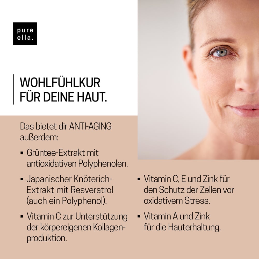 pure ella. Anti-Aging 60 St Kapseln
