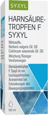 Harnsäuretropfen F Syxyl  100 ml Lösung