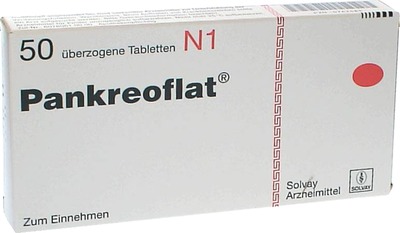 Pankreoflat 50 St Überzogene Tabletten