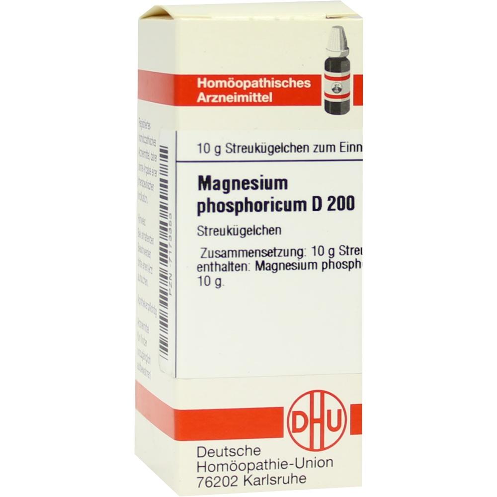MAGNESIUM PHOSPHORICUM D 200 Globuli 10 g Globuli