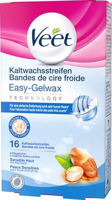 VEET Kaltwachs-Streifen Bikinizone & Achseln 16 St Streifen