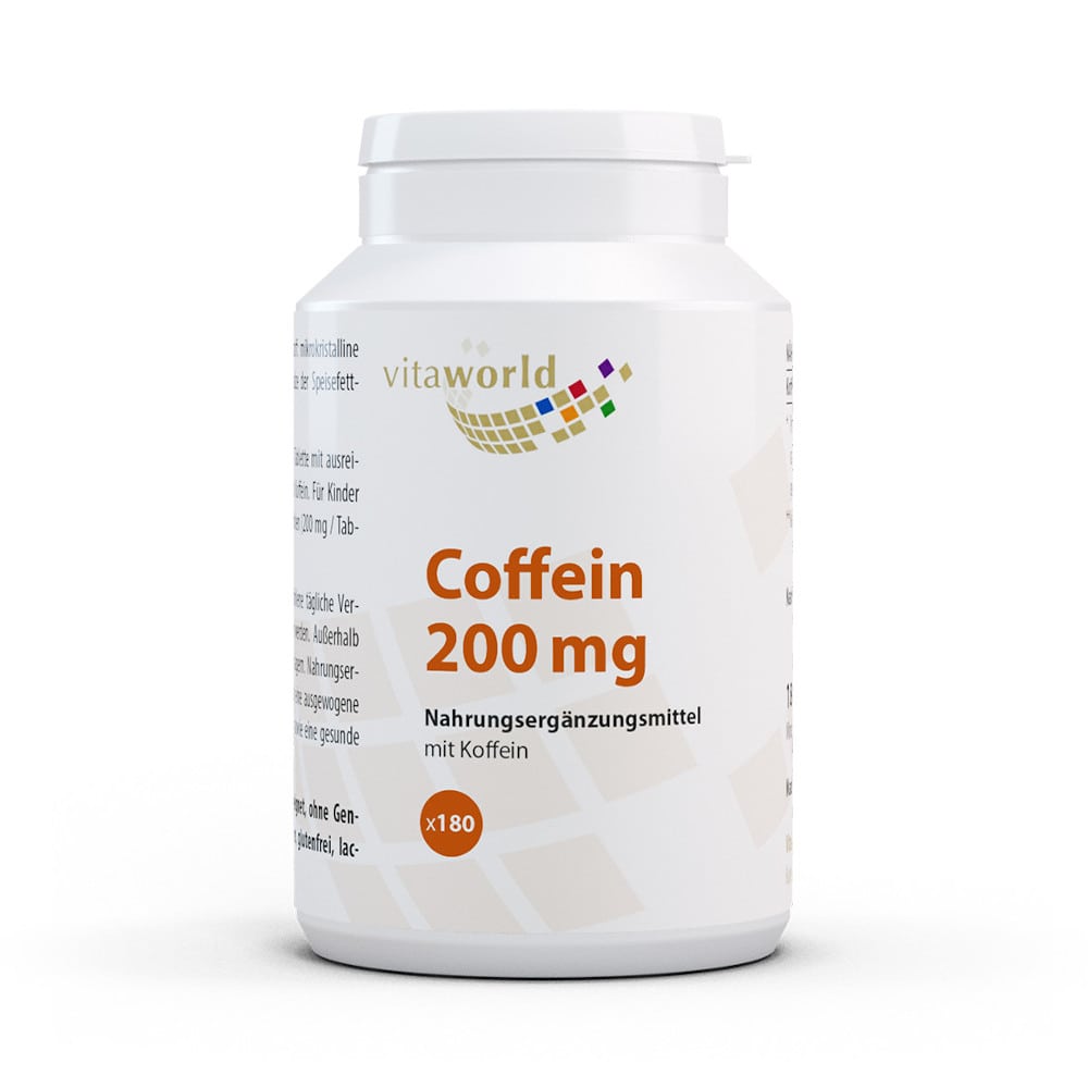 Coffein 200mg 180 St Tabletten