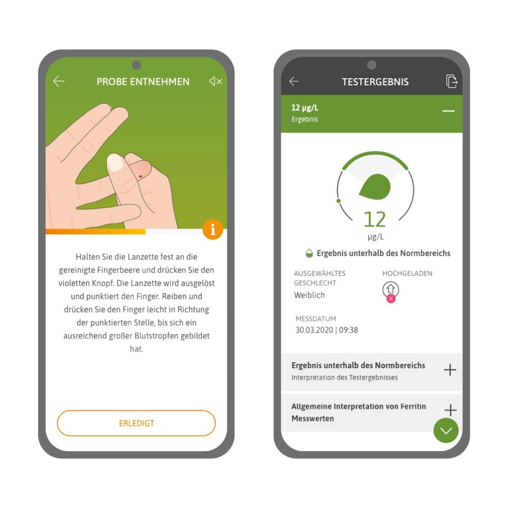 Preventis SmarTest Ferritin Home 1 St Test