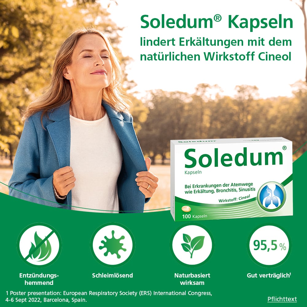 Soledum 100mg 50 St Kapseln magensaftresistent