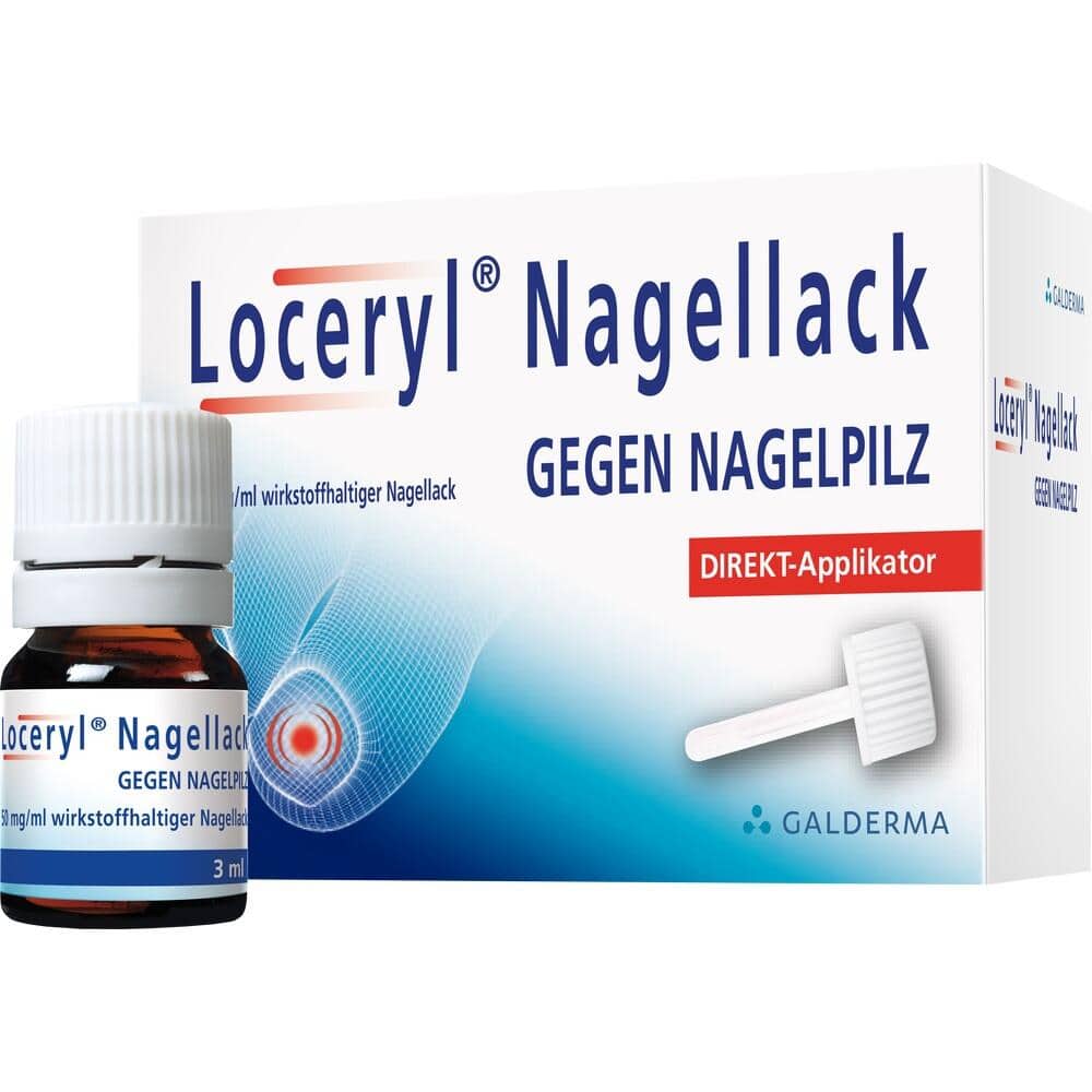 Loceryl Nagellack GEGEN NAGELPILZ 3 ml Wirkstoffhaltiger Nagellack