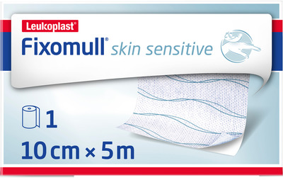 Fixomull skin sensitive 10 cm x 5 m 1 St Pflaster