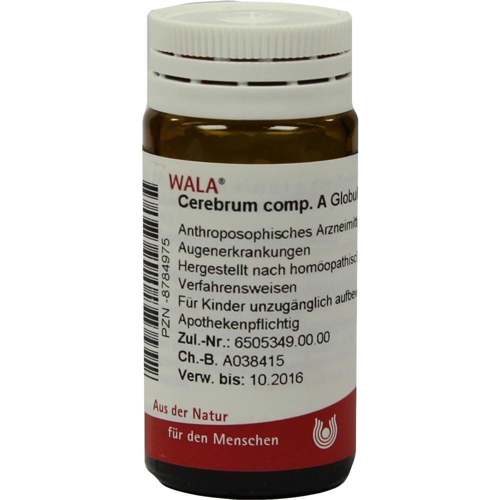 WALA Cerebrum comp. A Globuli 20 g Globuli