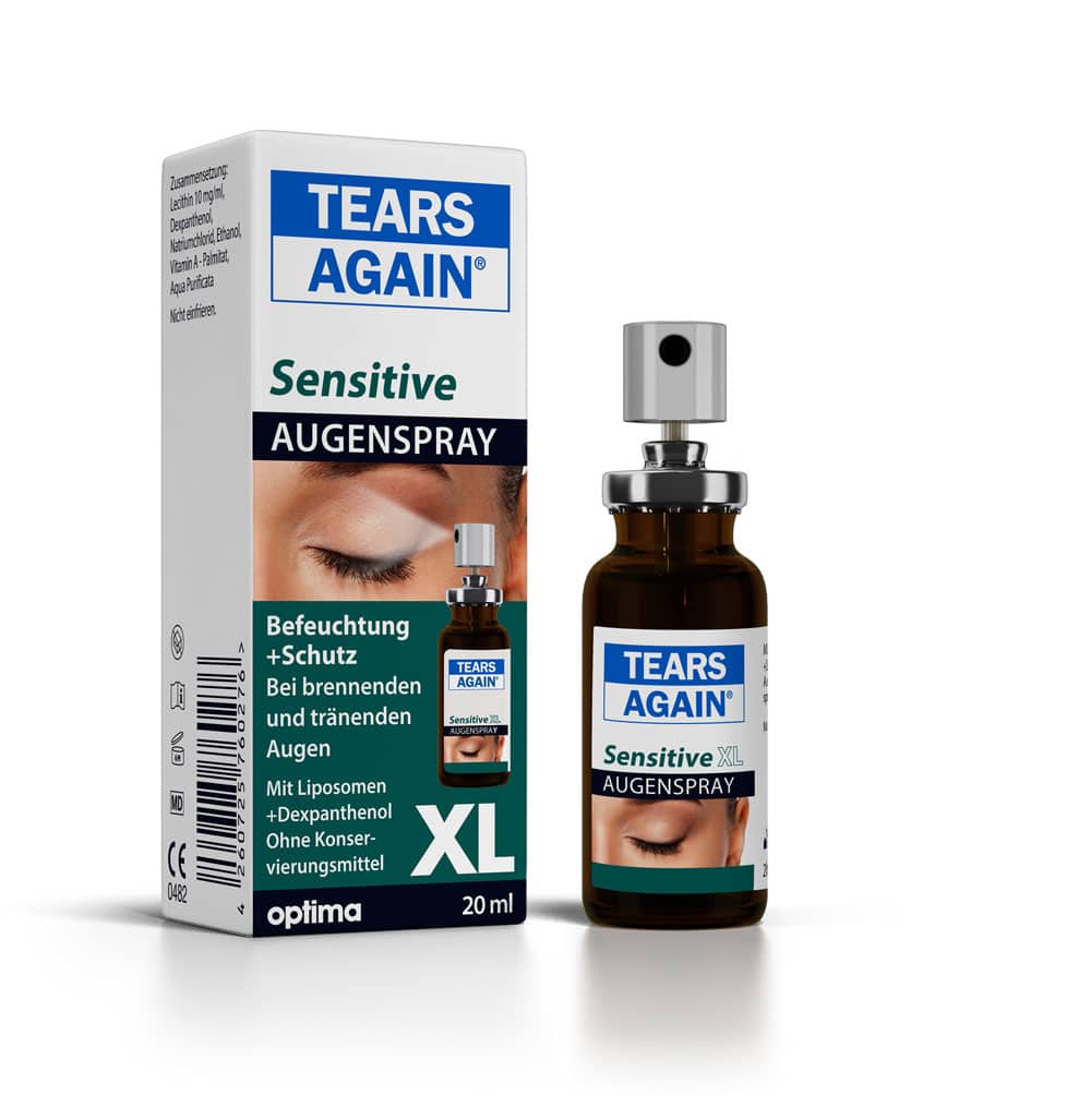 TEARS AGAIN Sensitive AUGENSPRAY XL 1X20 ml Spray