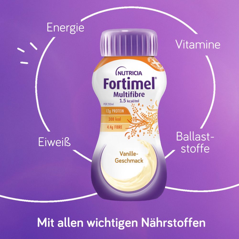 Fortimel Multifibre 1.5 kcal Mischkarton 32X200 ml Flüssigkeit Fortimel Multifibre 1.5 kcal Mischkarton 32X200 ml Flüssigkeit