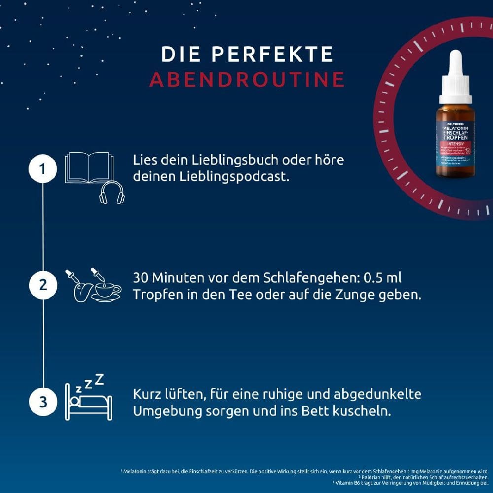 DR. THEISS MELATONIN EINSCHLAF-TROPFEN INTENSIV 20 ml Tropfen