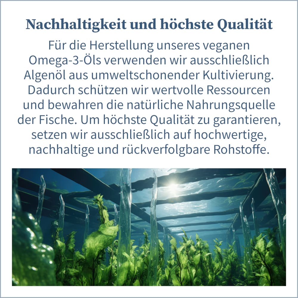 NatuGena Omega-3 Veganes Öl 100 ml Öl
