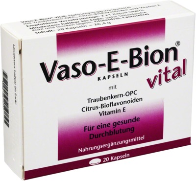 VASO E BION Vital Kapseln 20 St Kapseln