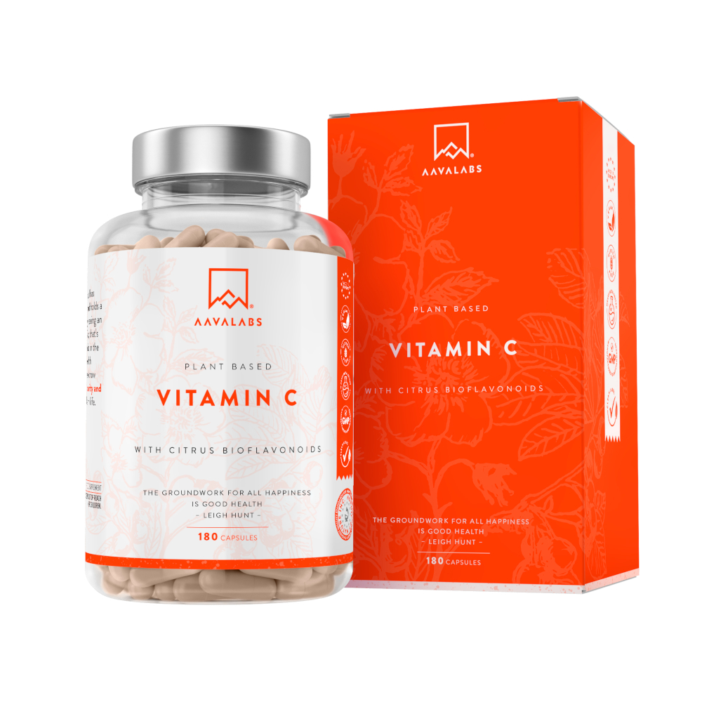 AAVALABS NATURAL VITAMIN C 180 St Kapseln