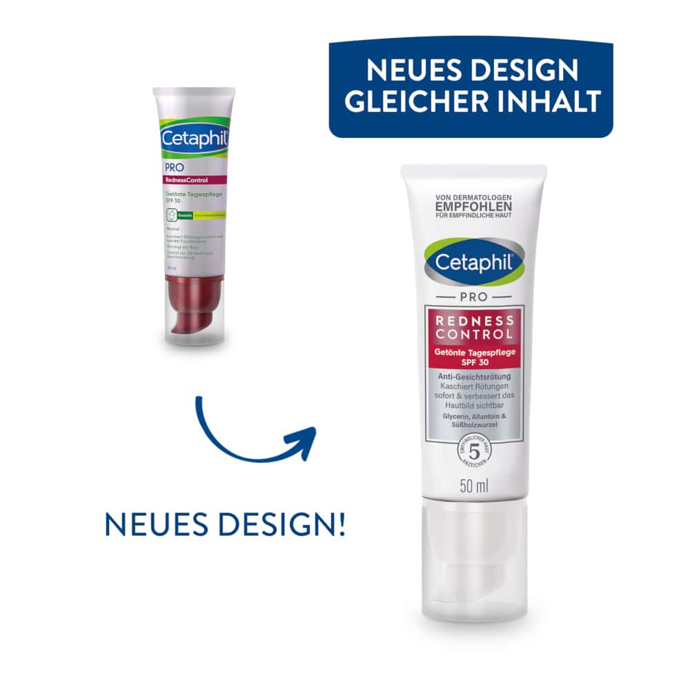 Cetaphil PRO Redness Control getönte Tagespflege SPF 30 50 ml Creme