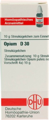 OPIUM D 30 Globuli 10 g Globuli