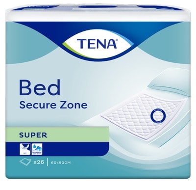 TENA bed Secure Zone Super Krankenunterlagen 60x90cm 26 St