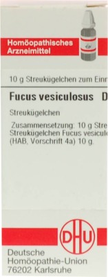 FUCUS VESICULOSUS D 1 Globuli 10 g Globuli