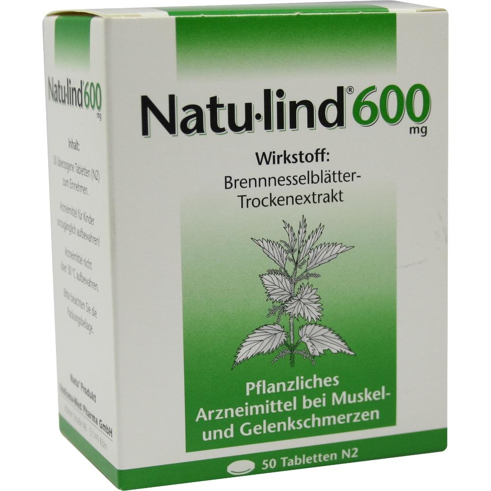 Natu lind 600mg 50 St Überzogene Tabletten