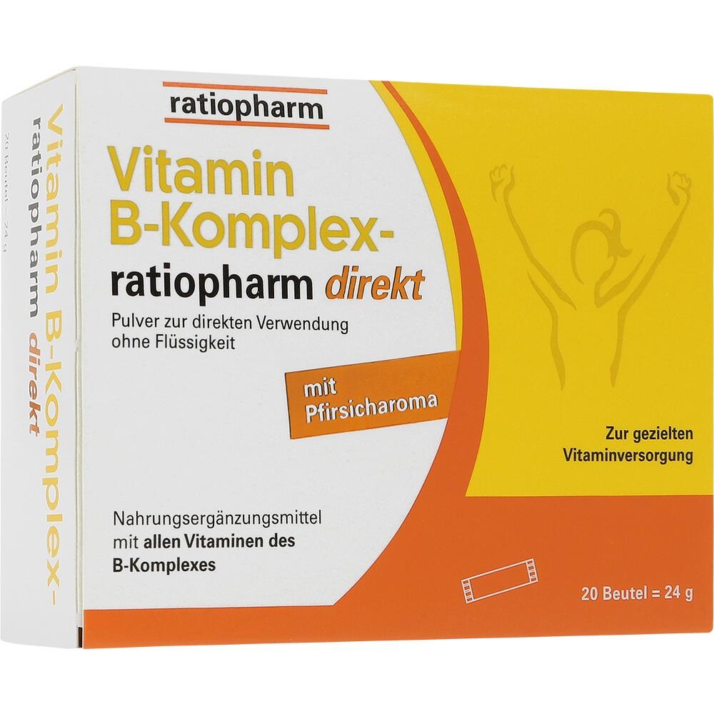 Vitamin B-Komplex ratiopharm direkt 20 St Pulver