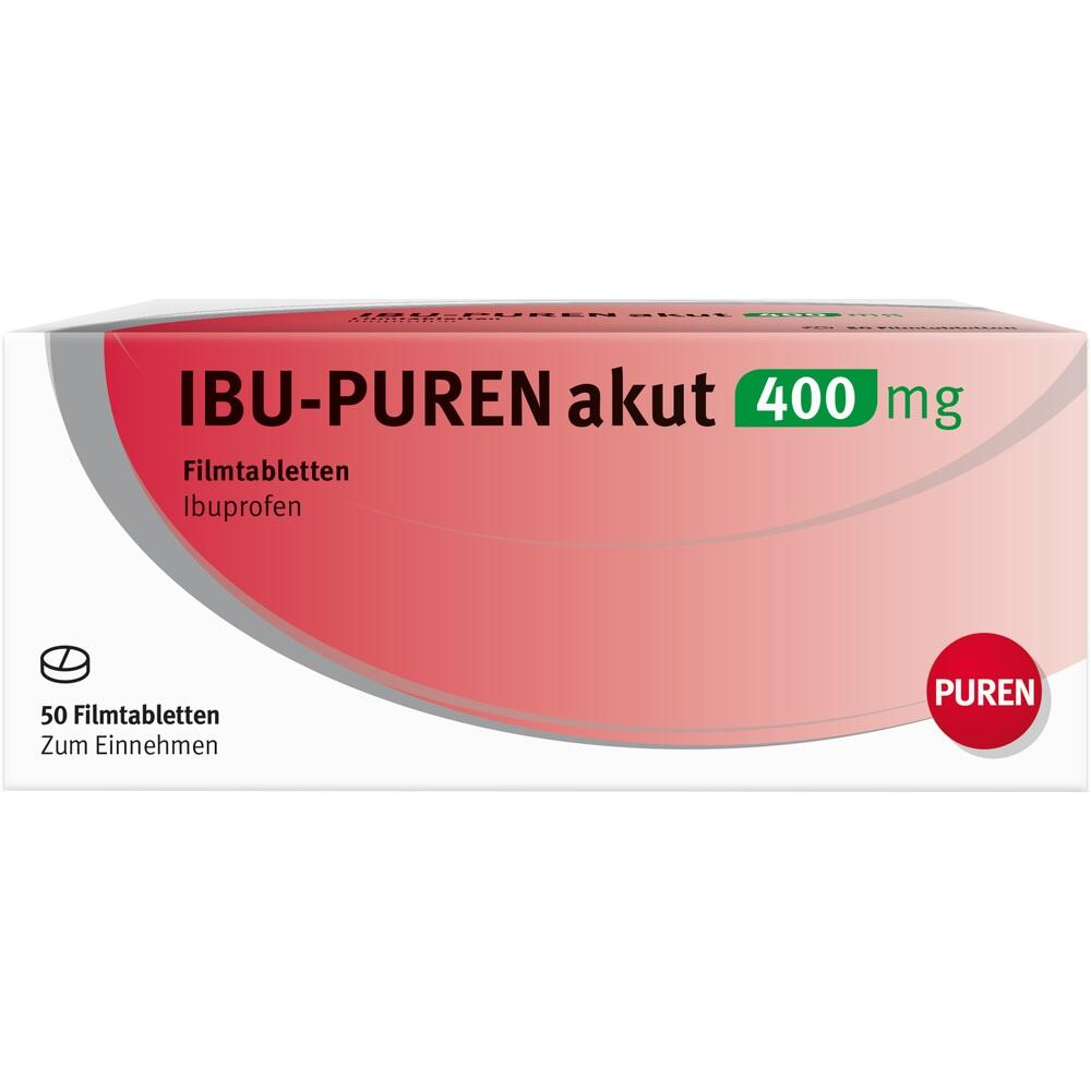 IBU-PUREN akut 400mg 50 St Filmtabletten