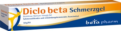Diclo Beta Schmerzgel 50 g Gel