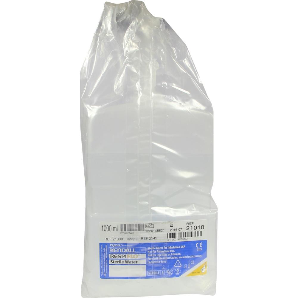 RESPIFLO Sterilwasser mit H-Adapter 1000 ml Inhalat