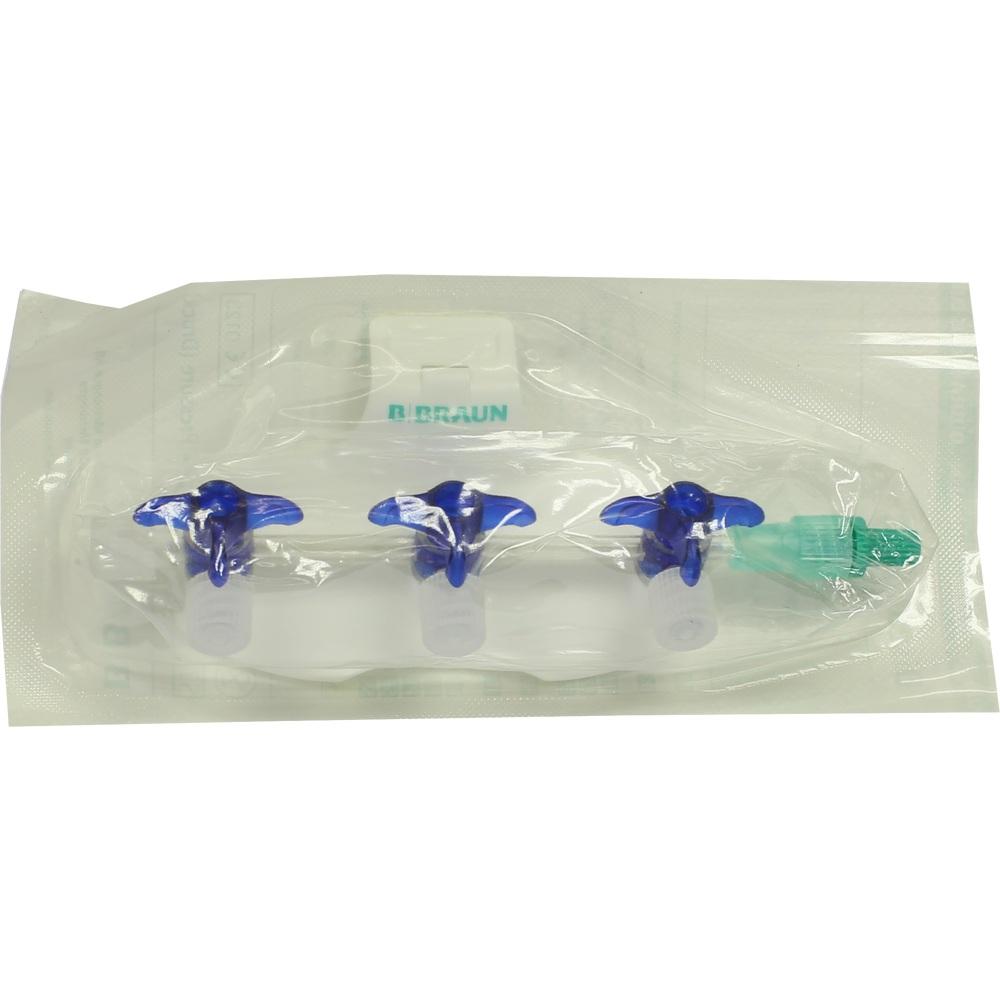 DISCOFIX C Hahnbank 3fach blau 1 St