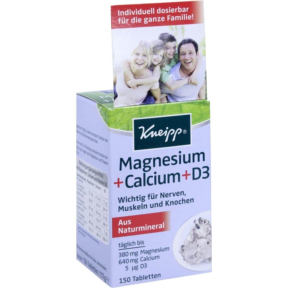 Kneipp Magnesium + Calcium  150 St Tabletten