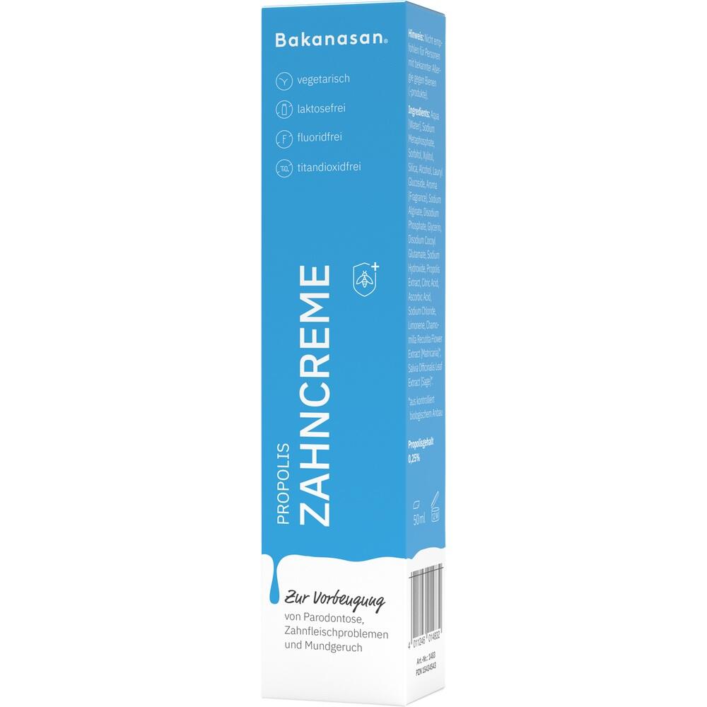 BAKANASAN PROPOLIS Zahncreme 50 ml Zahncreme