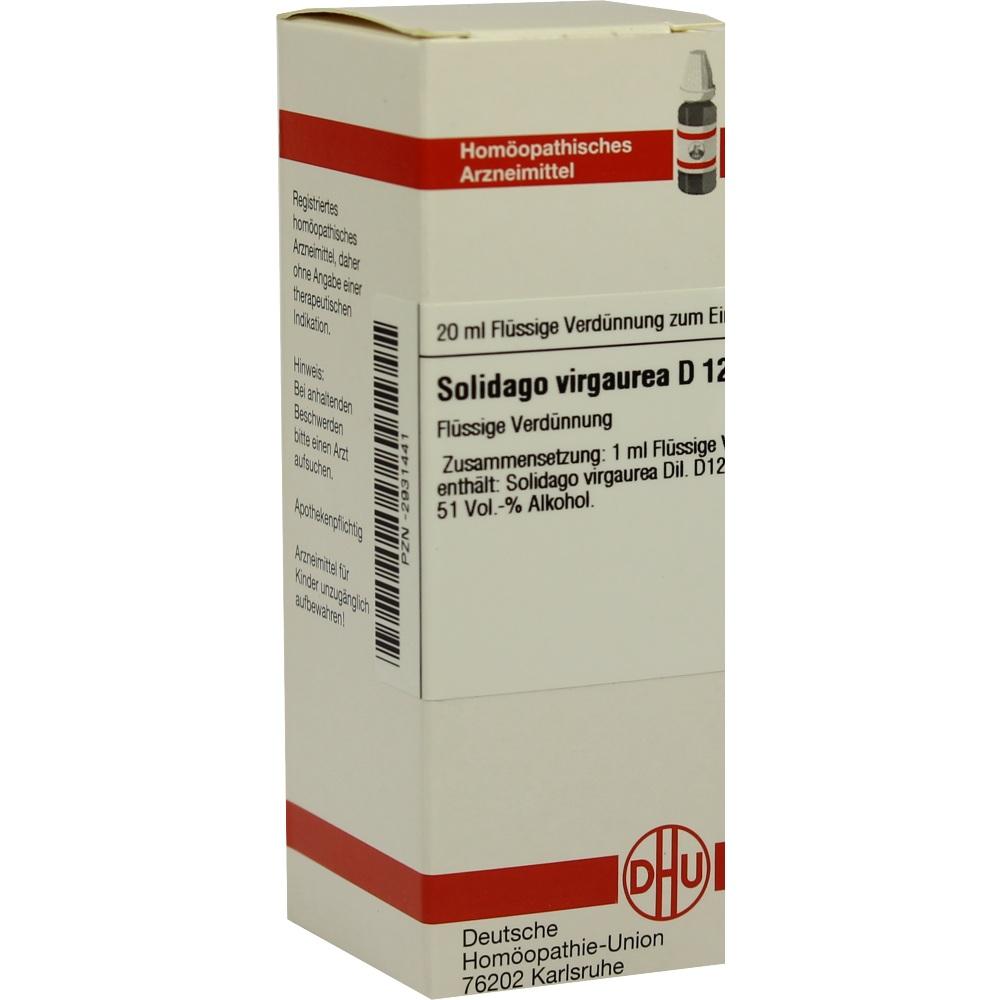 SOLIDAGO VIRGAUREA D 12 Dilution 20 ml Dilution