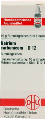 NATRIUM CARBONICUM D 12 Globuli 10 g Globuli