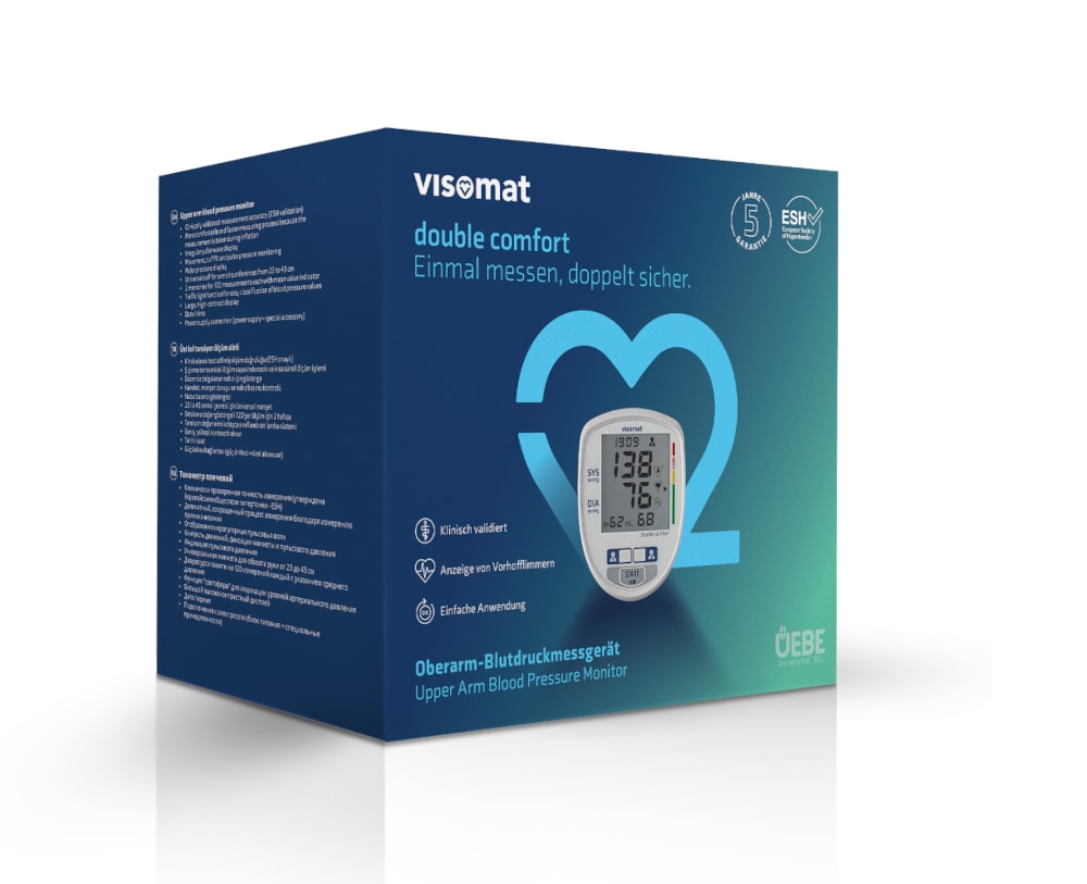 VISOMAT double comfort Oberarm Blutdruckmessgerät 1 St