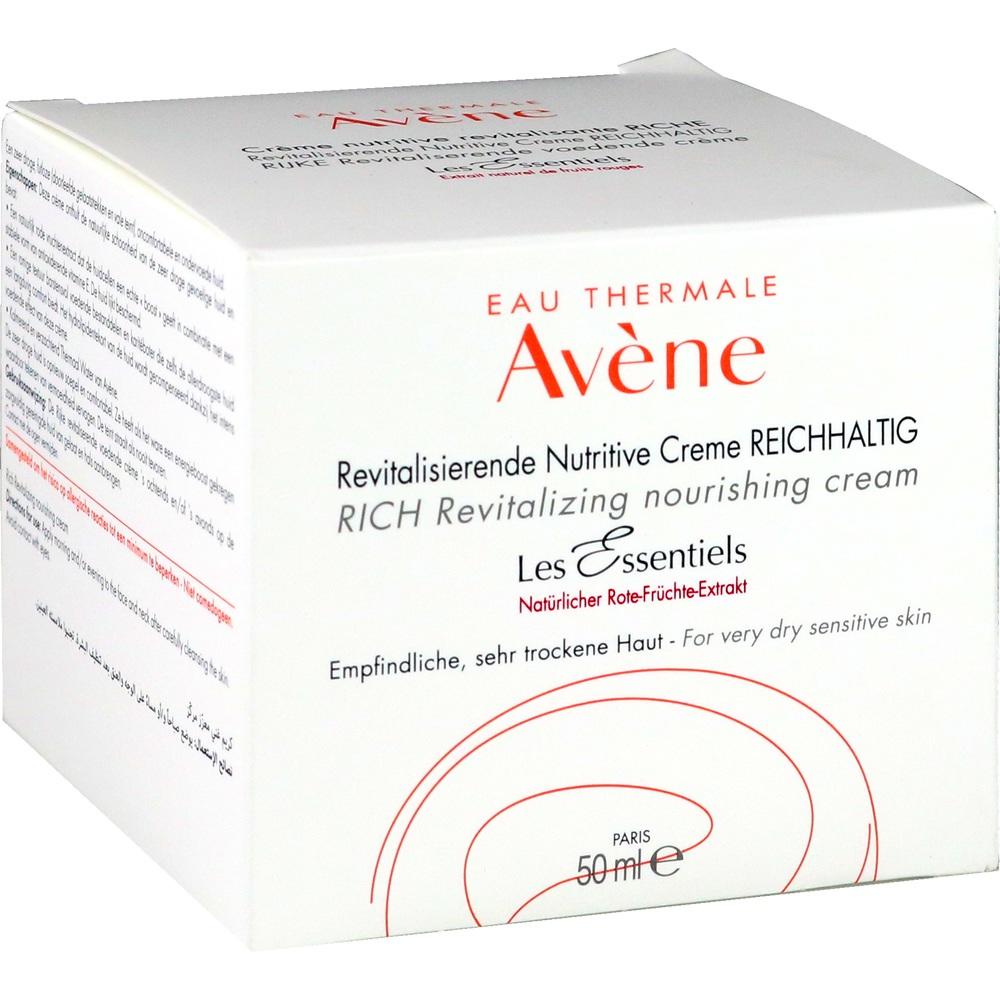 Avène EAU THERMALE Revitalisierende Nutritive Creme REICHHALTIG 50 ml Creme