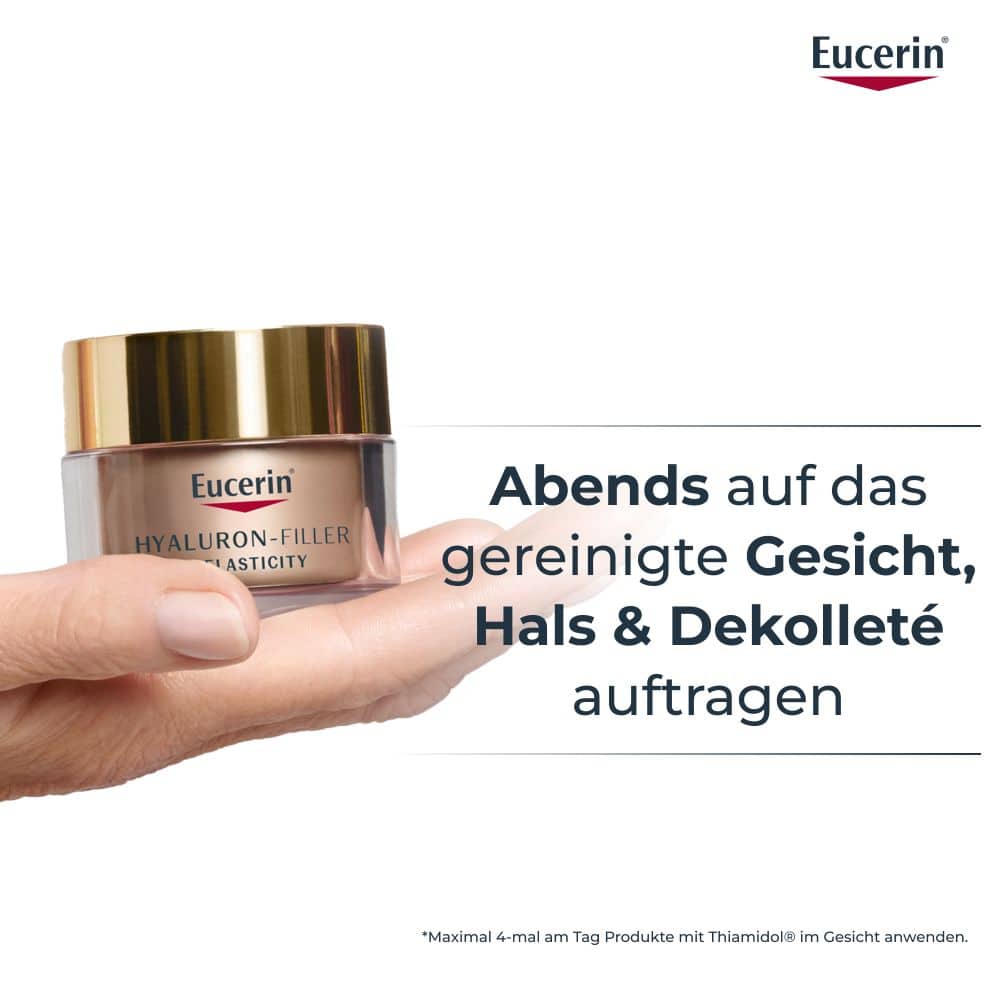 Eucerin HYALURON FILLER + ELASTICITY Nachtpflege  50 ml Creme