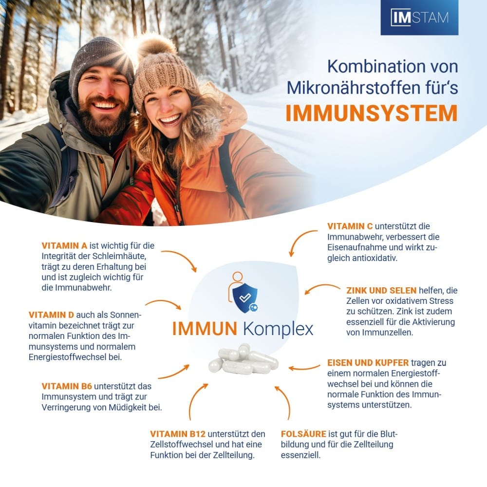 IMSTAM IMMUN Komplex 15 St Hartkapseln