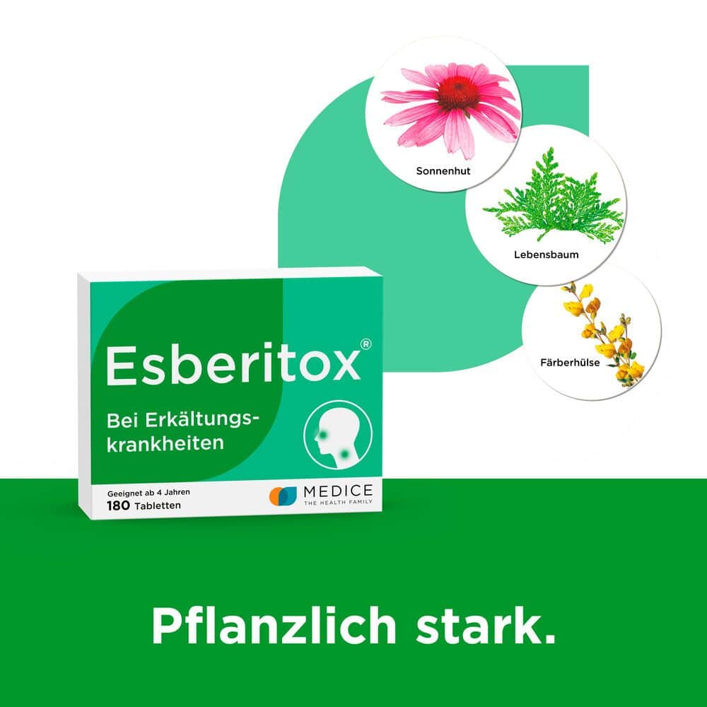 Esberitox Tabletten bei Erkältungskrankheiten  180 St Tabletten