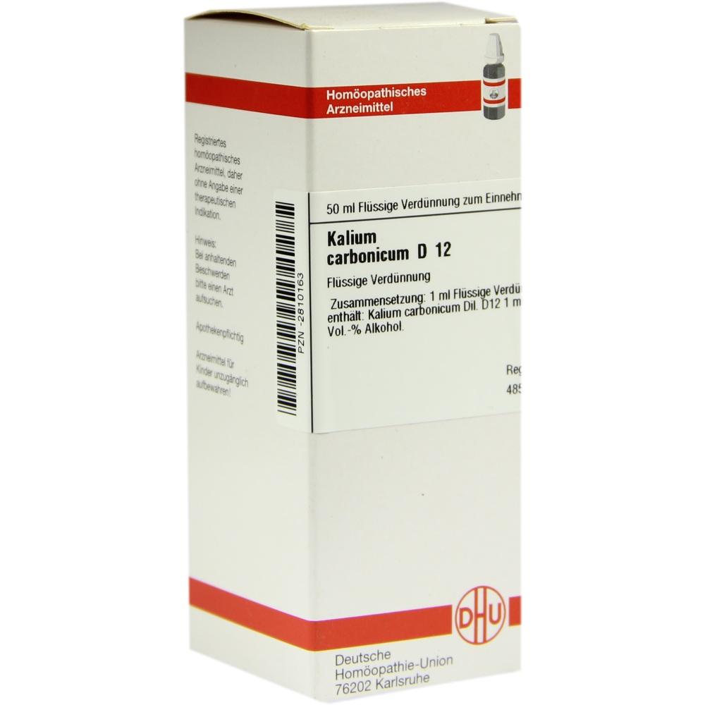 KALIUM CARBONICUM D 12 Dilution 50 ml Dilution