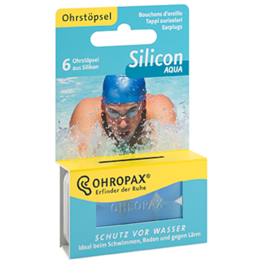 OHROPAX Silicon Aqua 6 St