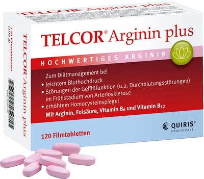 TELCOR Arginin plus  120 St Filmtabletten