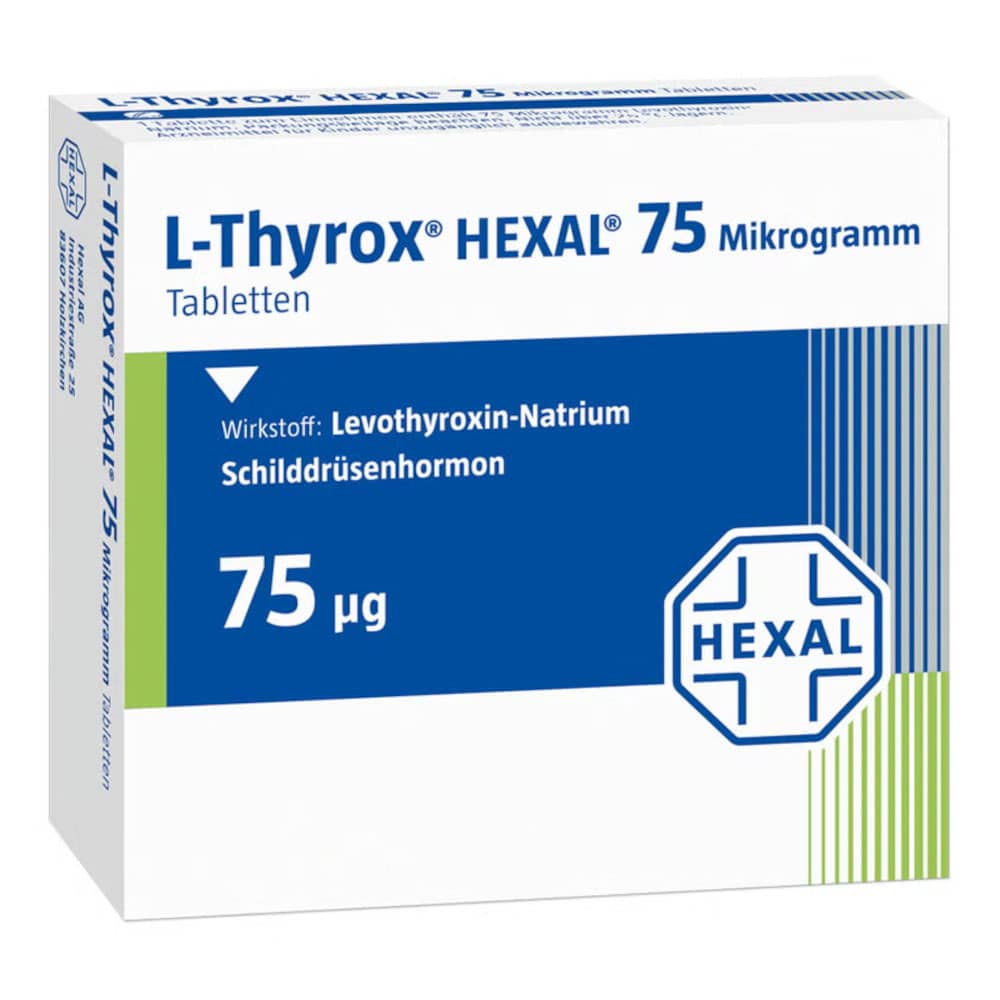 L-Thyrox HEXAL 75μg 100 St Tabletten