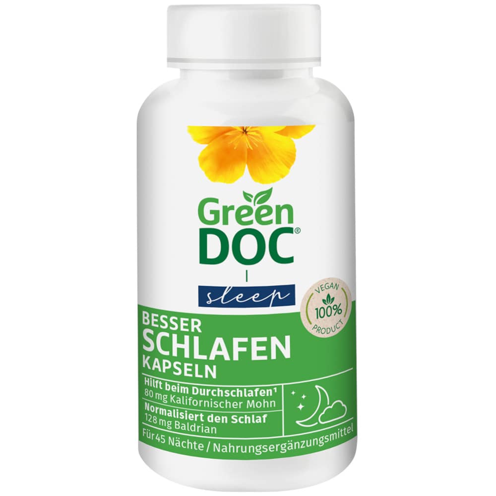 GreenDoc Besser Schlafen FS 90 St Hartkapseln