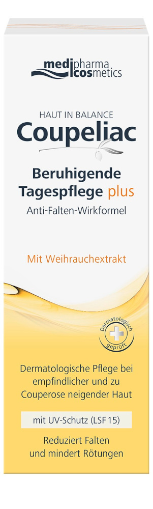 HAUT IN BALANCE Coupeliac Beruhigende Tagespflege plus Anti-Falten-Wirkformel 50 ml Creme