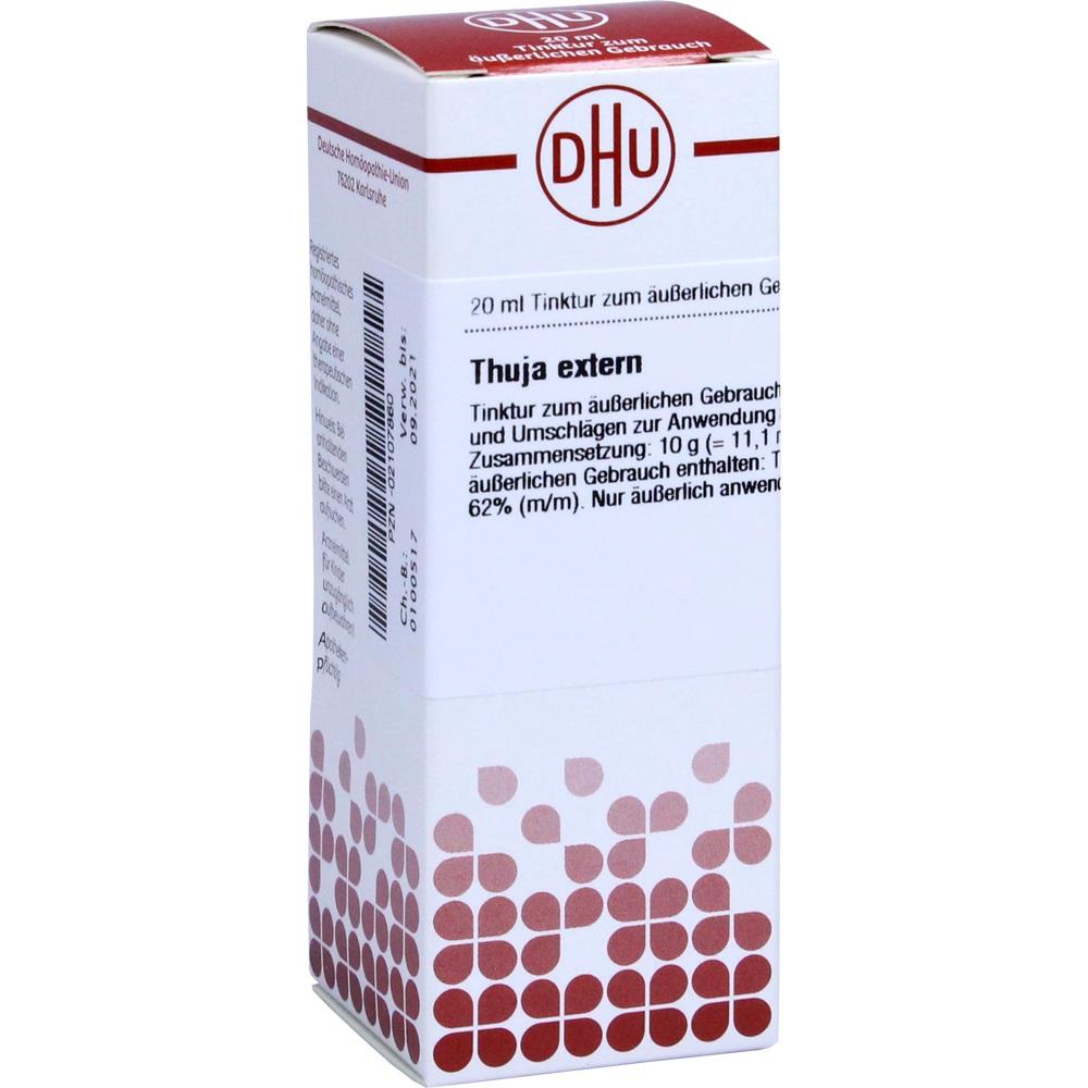 Thuja extern Tinktur 20 ml Extrakt
